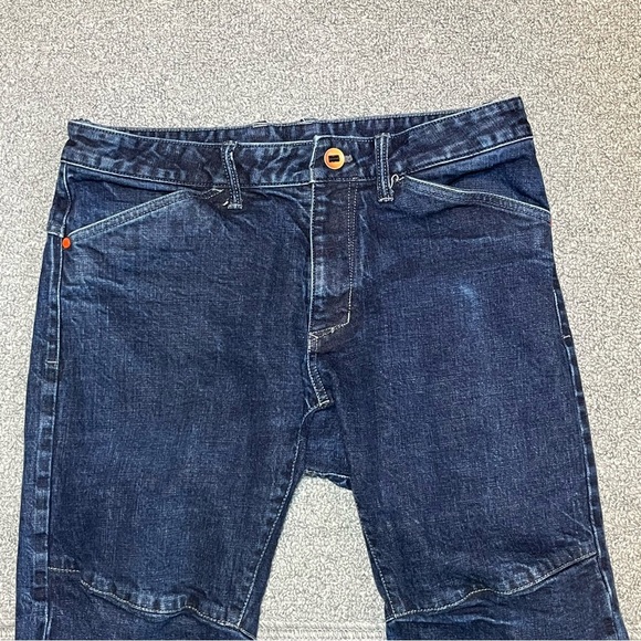 Mountain Hardwear Redline Selvedge Jeans Men’s Size 33X28 Double Knee Raw Denim - Picture 3 of 16